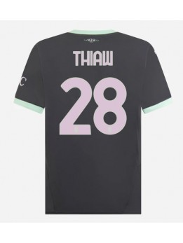 AC Milan Malick Thiaw #28 Rezervni Dres 2024-25 Kratak Rukavima